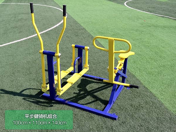 揮灑汗水，盡在戶外健身器材